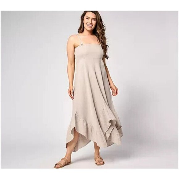 Studio Park x Kerstin Lindquist Pet Convertible Skirt Dress Dove Grey Pet Small - Picture 1 of 1